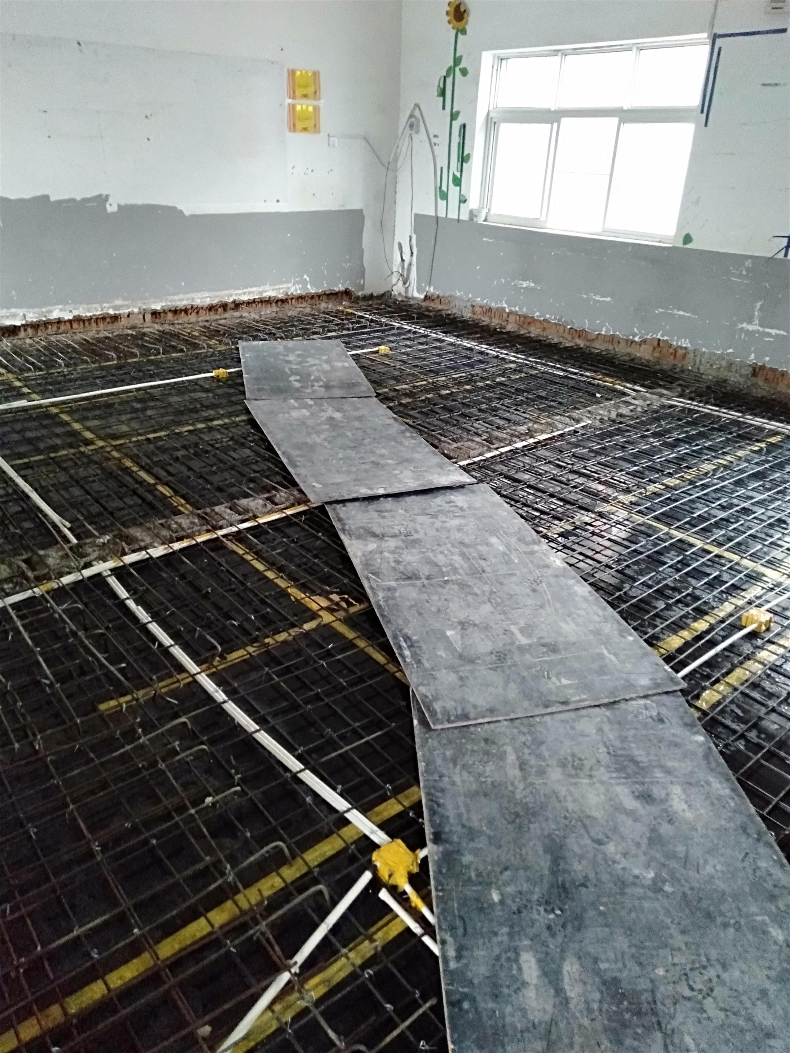 蘭考某學校樓板置換